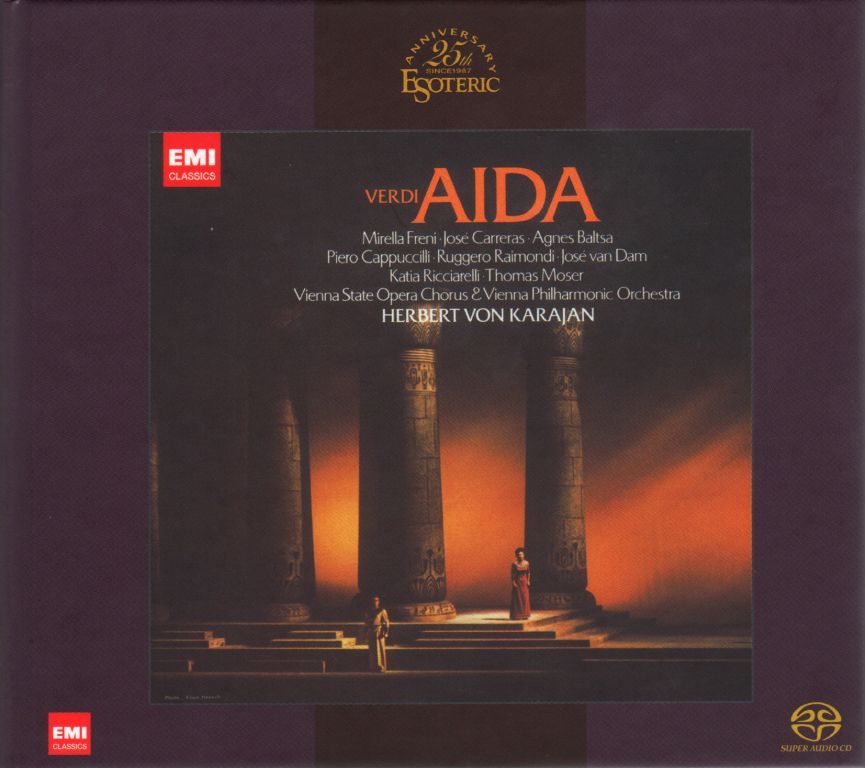 ヴェルディ アイーダ/カラヤン、ウィーンフィル、フレーニ、カレーラス