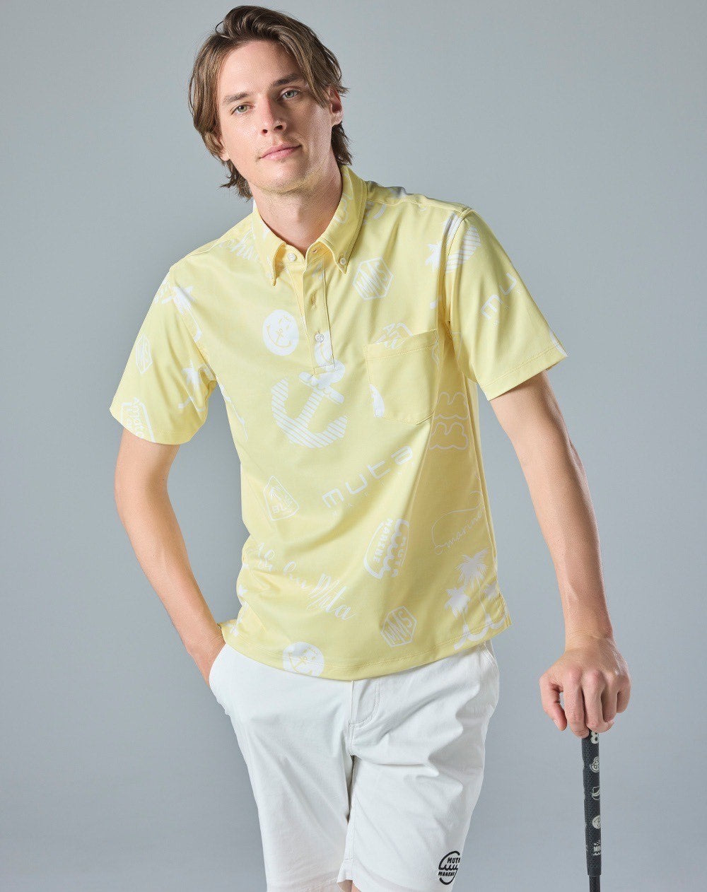 ランダムロゴ ポロシャツ [全4色] – muta Online Store