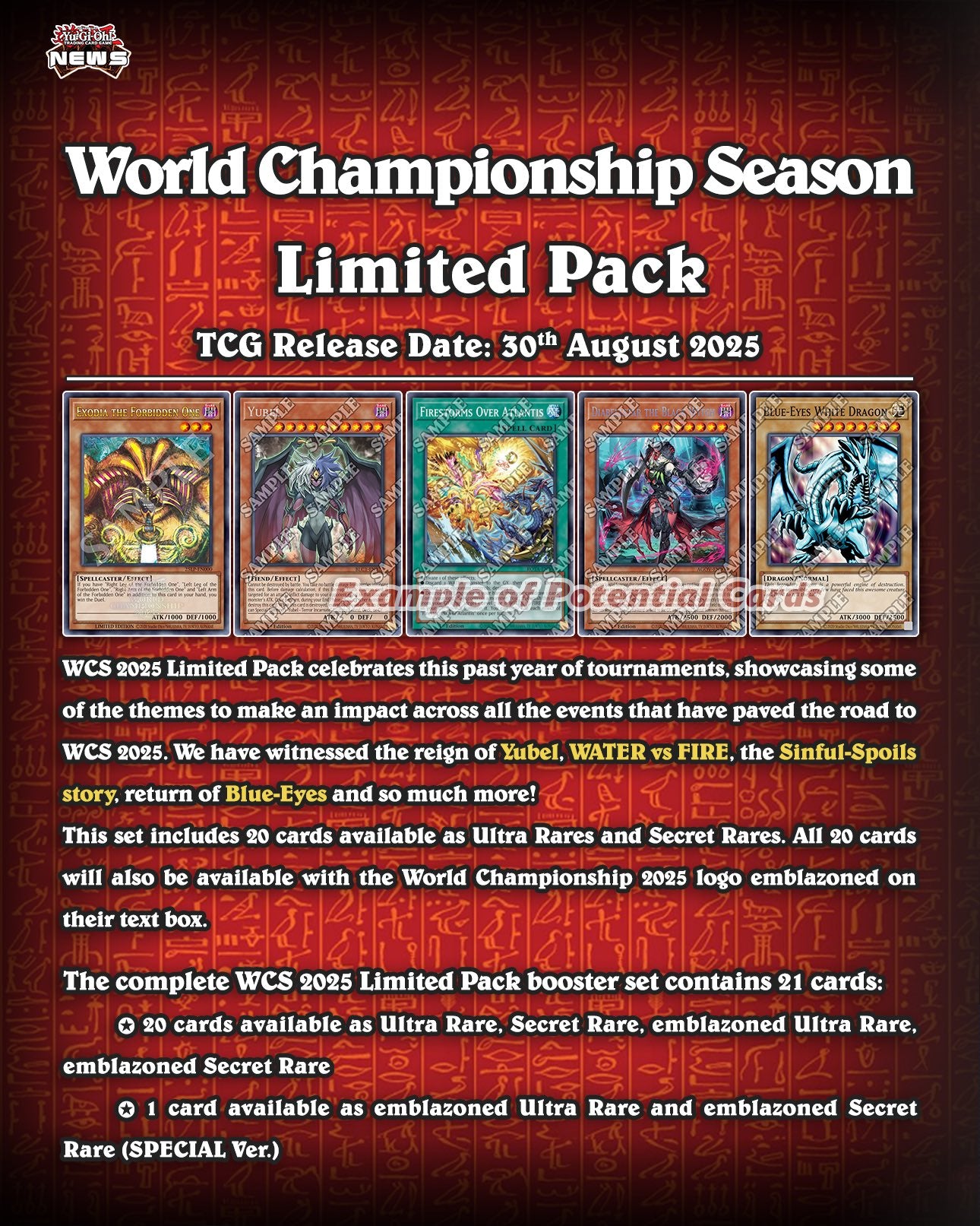 YuGiOh - 2025 World Championship Limited Pack – Many Realms