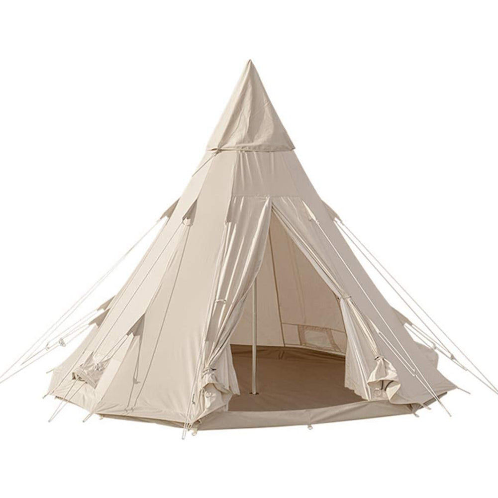 TOMOUNT ワンポールテント 3M TC テント 豪華型 ポリコットン キャンプ