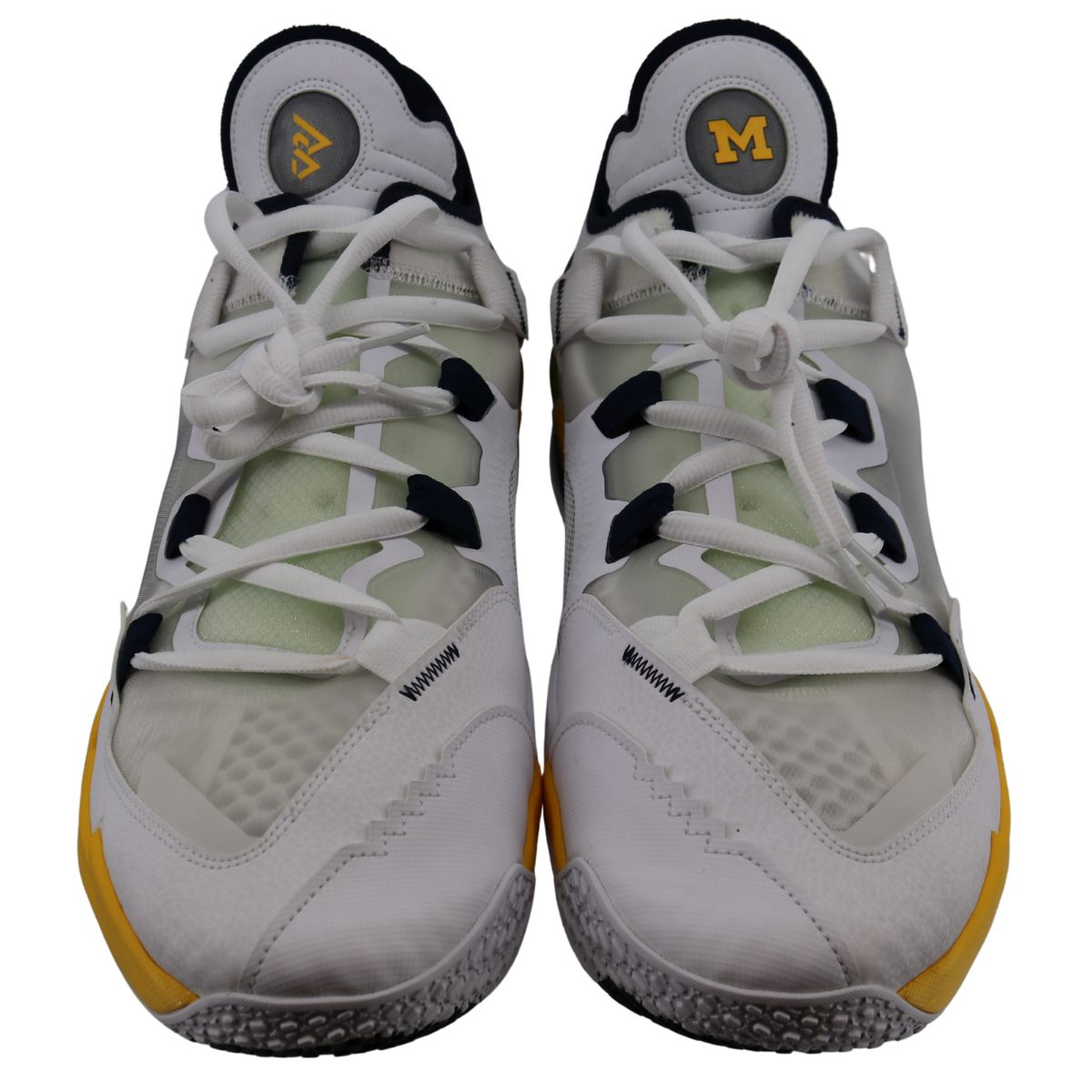 Nike Air Jordan Why Not Zero 5 Michigan Wolverines Blue Yellow