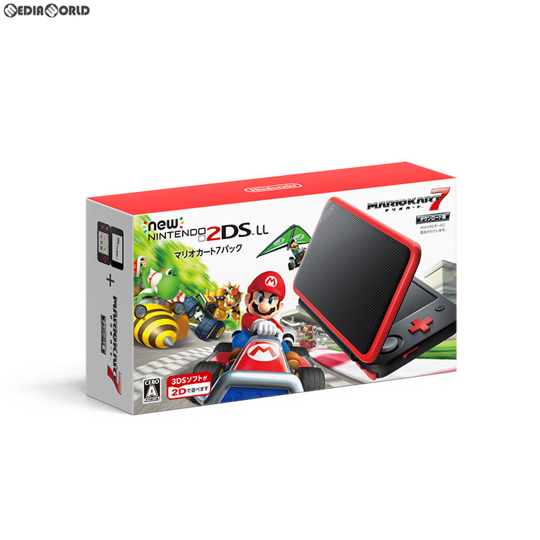 3DS](本体)Newニンテンドー2DS LL マリオカート7パック(JAN-S-RADH)