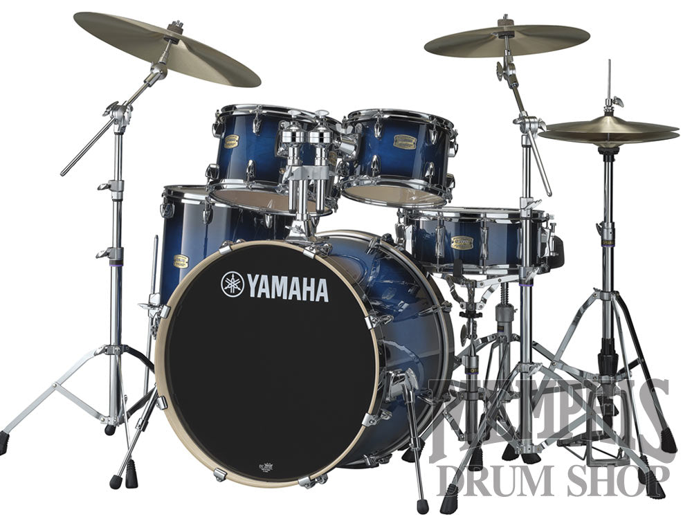Yamaha Stage Custom Birch Drum Set 22/10/12/16/14 - Deep Blue