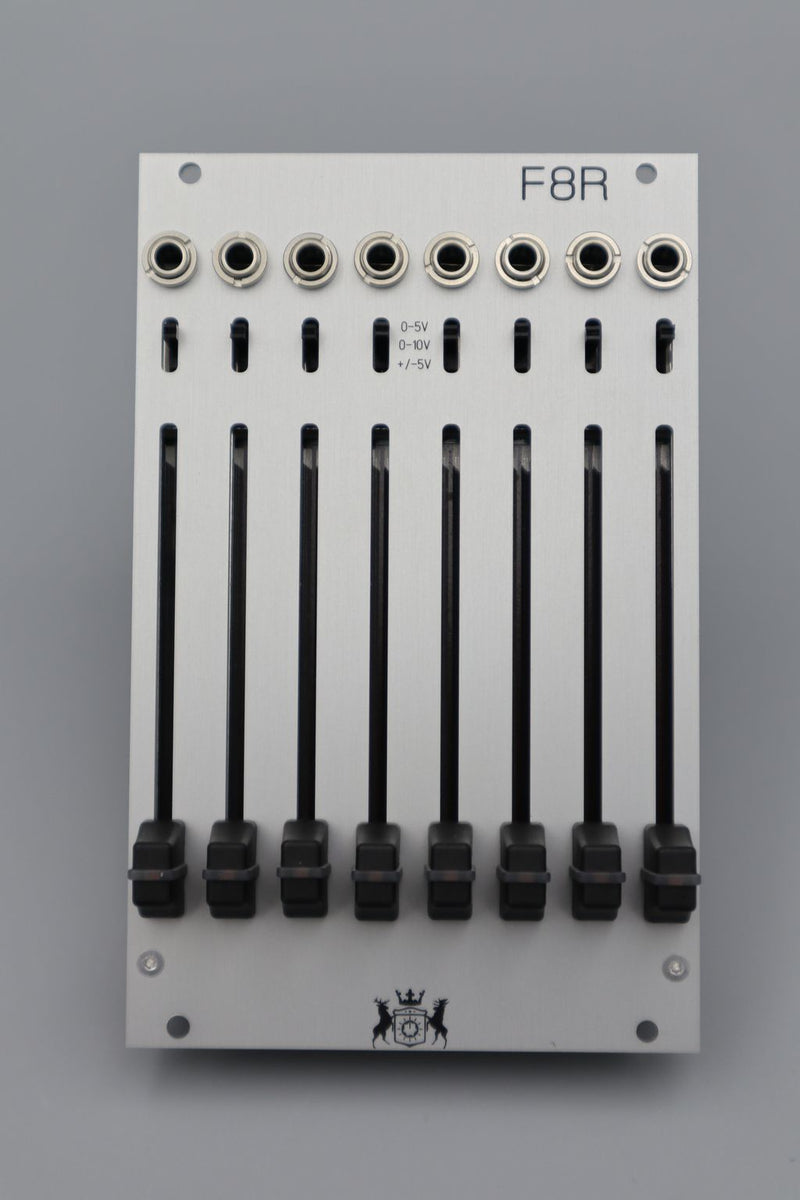 F8R 8 Channel Fader Bank with CV, I2C, and MIDI – Michigan Synth Works