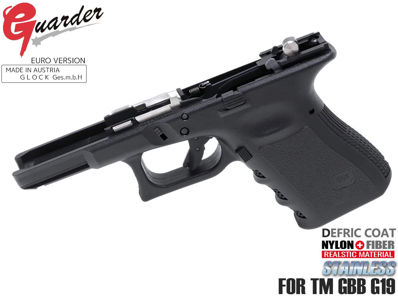 GUARDER GLOCK Gen.3 コンプリートフレームセット Euro Ver for マルイ