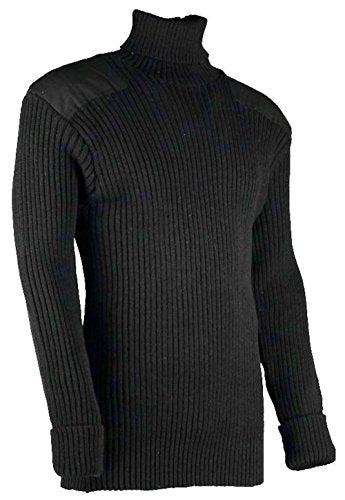 Chatham Woolly Pully Roll Neck Sweater | Military Sweater