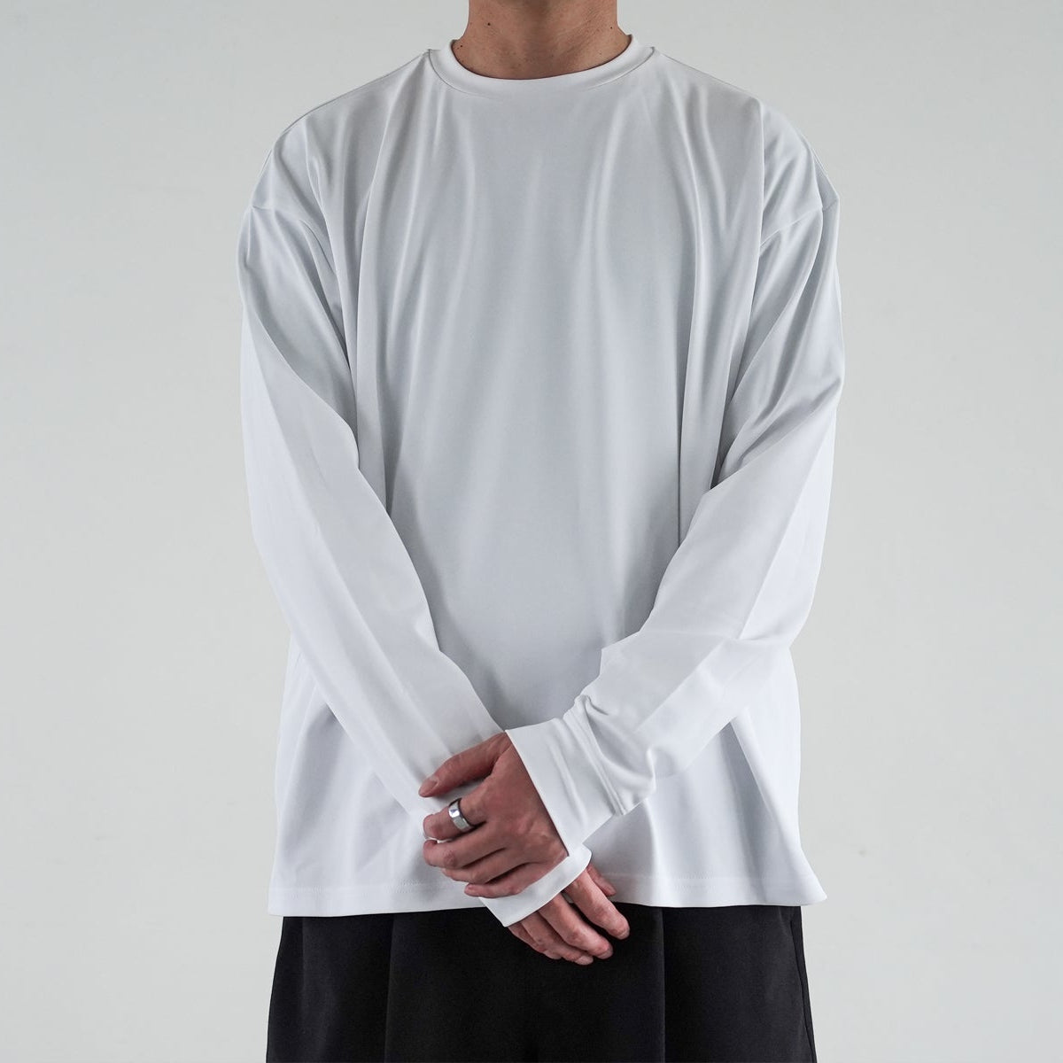 MOON-TECH® OVERSIZE TEE LS（Collaboration with MNMM） – MOONRAKERS