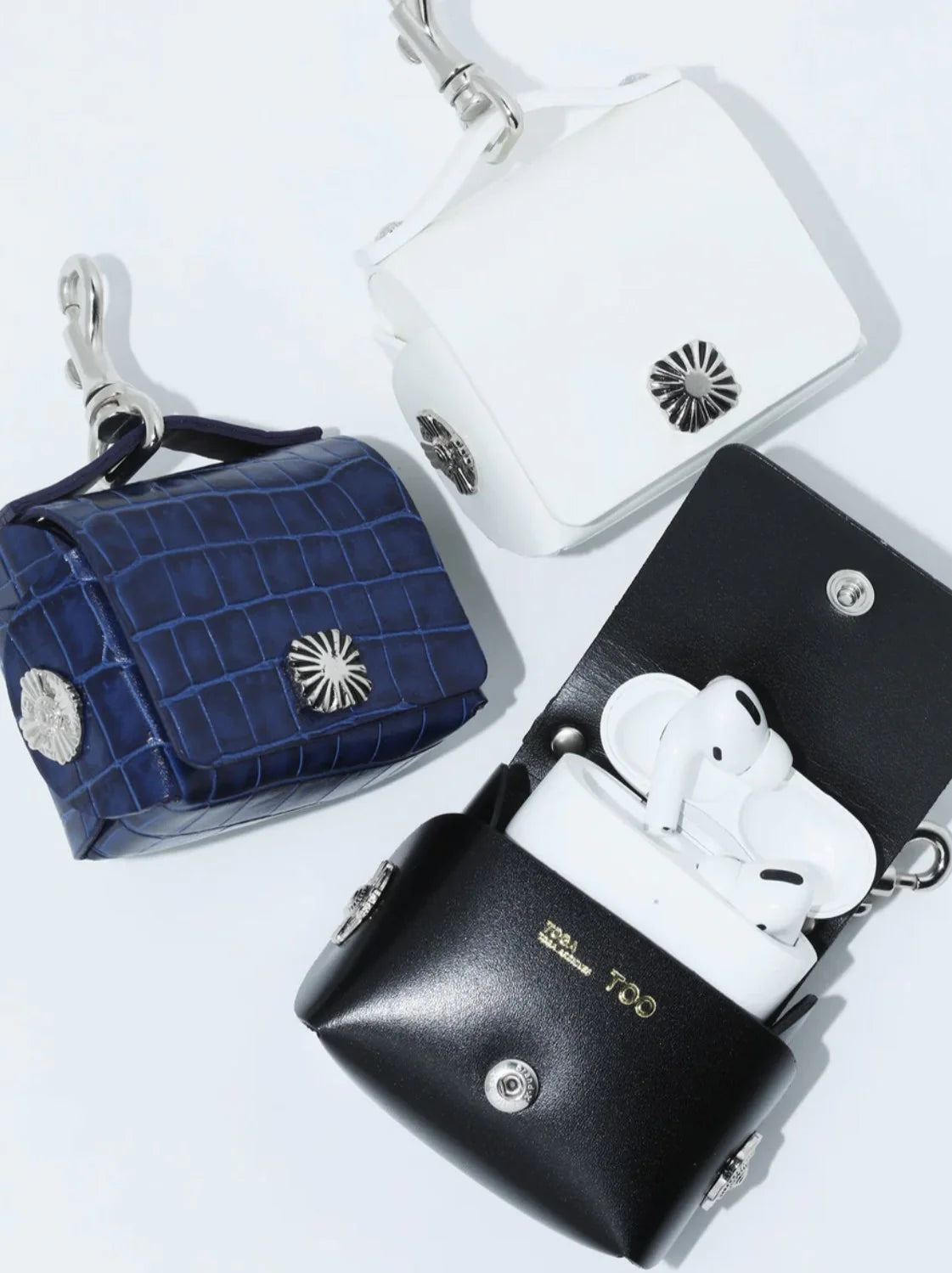 TOGA TOO Leather Earphone Case | MOODY ORANGES