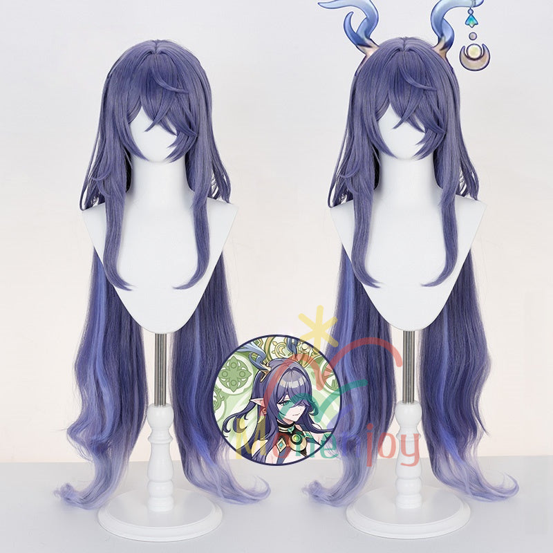 Monenjoy 原神 ラウマ ウィッグ コスプレ道具 カツラ イベント