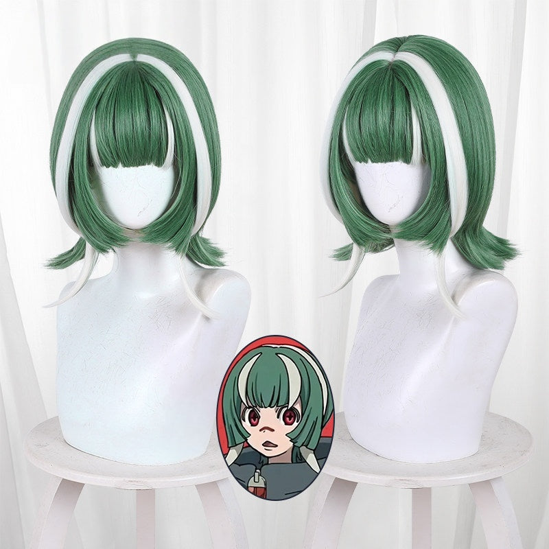 Monenjoy ガチアクタ ギータ ウィッグ カツラ 32cm 鬘 コスプレ道具