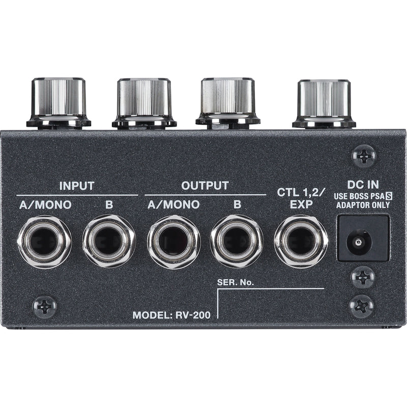 Boss RV-200 Reverb Pedal – Motor City Guitar