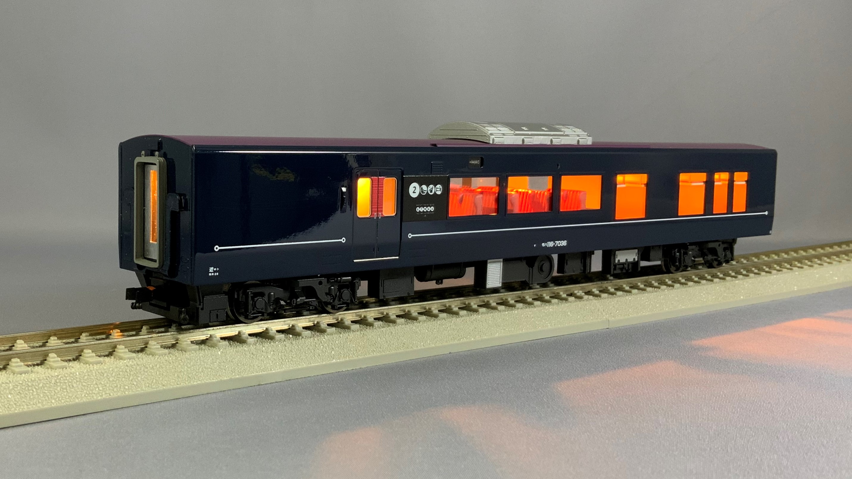 JR西日本117系WEST EXPRESS 銀河 エンドウ「匠シリーズ」 - 鉄道模型