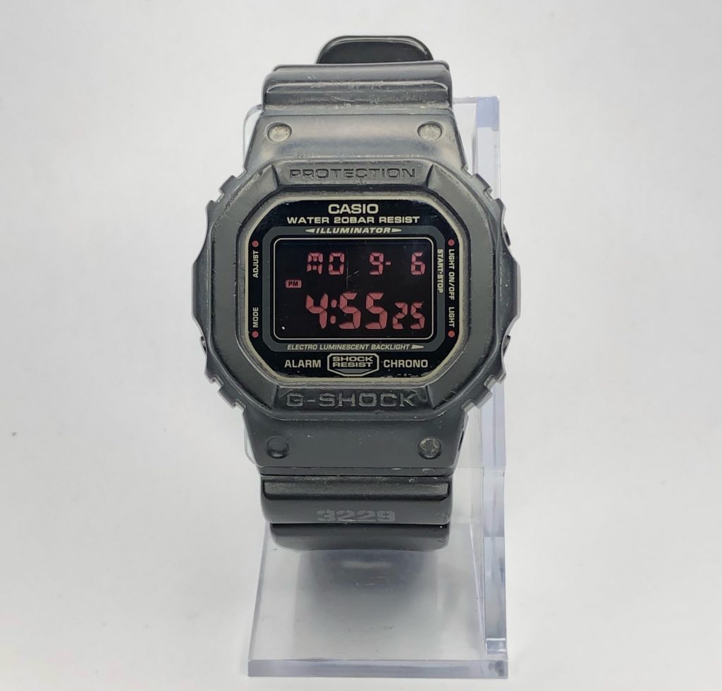 CASIO カシオ G-SHOCK DW-5600の電池交換