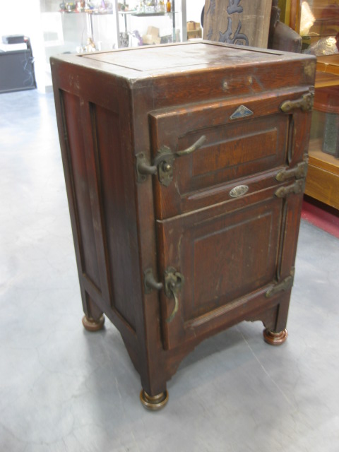 sr1468 木製冷蔵庫 【大正浪漫 びいどろ屋】