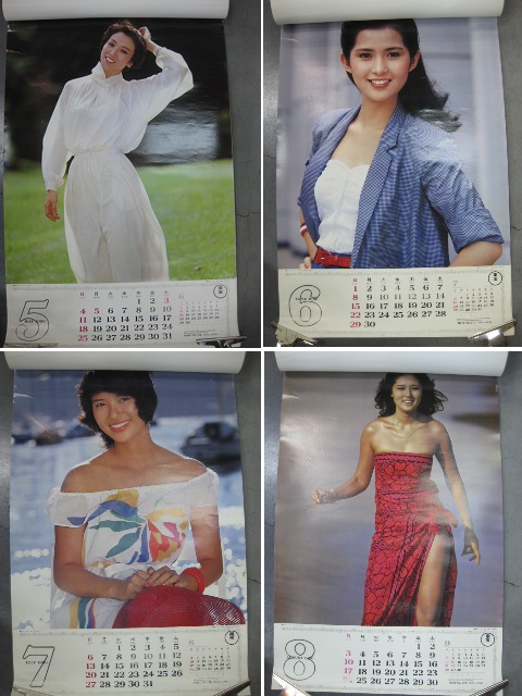 pg0175 1980年カレンダー東映 山口百恵 【名古屋ミルキー】