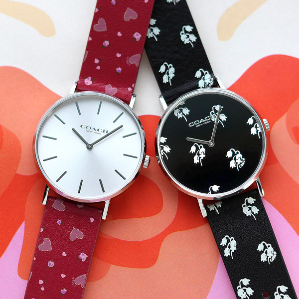 COACH 文字盤・ベルトにデザインした花柄がポイント🏵✨ – 腕時計のな