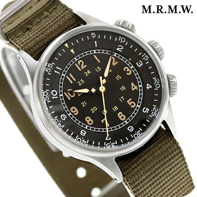 モントルロロイ ミリタリーウォッチ TYPE A-15 Elapsed watch クォーツ