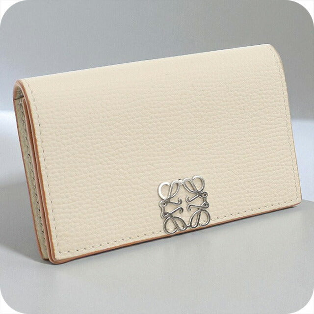 中古 ロエベ 名刺入れ レディース ブランド LOEWE アナグラム ビジネス