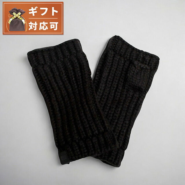 アグ UGG W CHUNKY FINGERLESS MITTEN 手袋 22590-BLK レディース