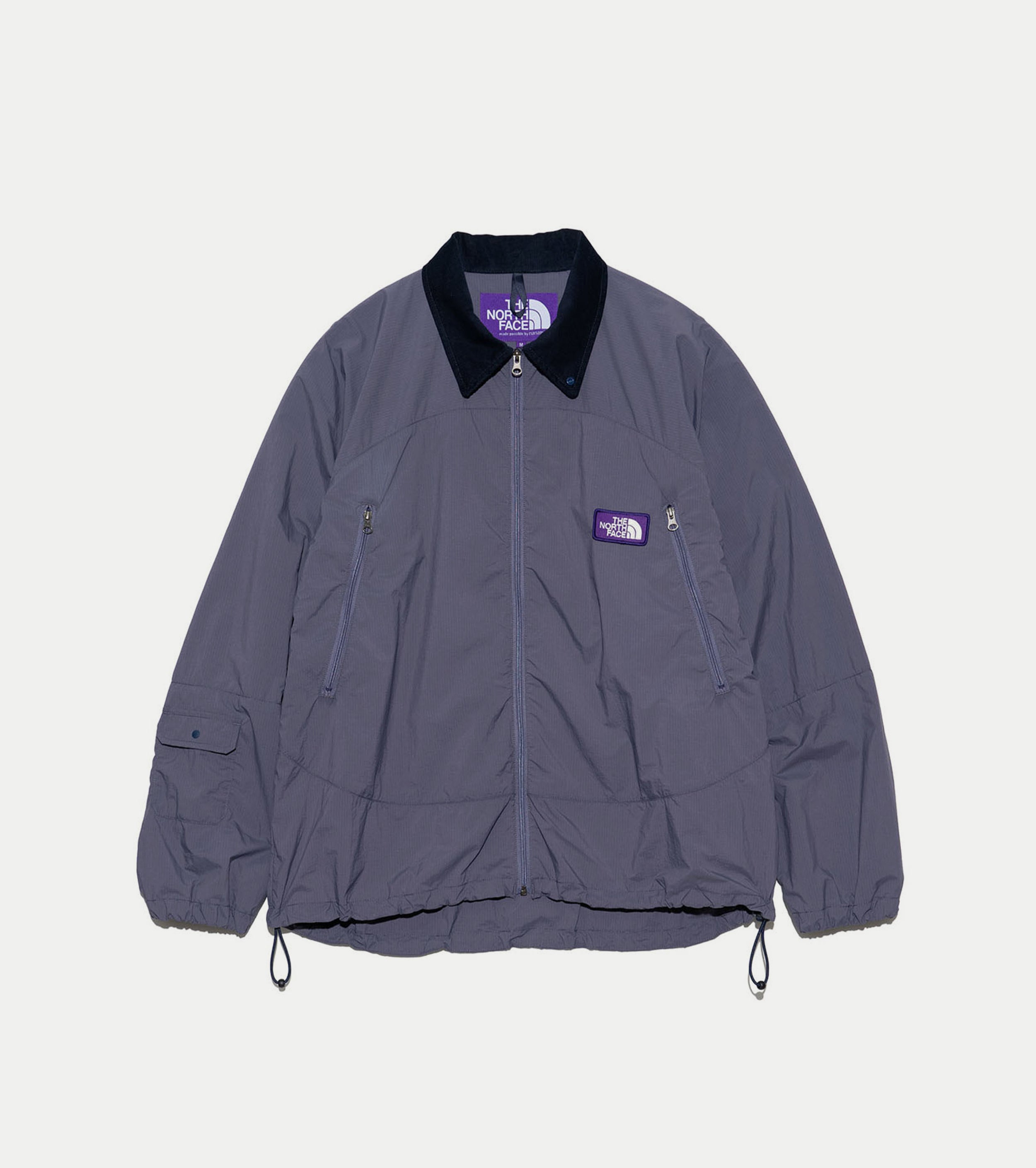 Nylon Ripstop Field Jacket, Dusty Purple – Navyblue