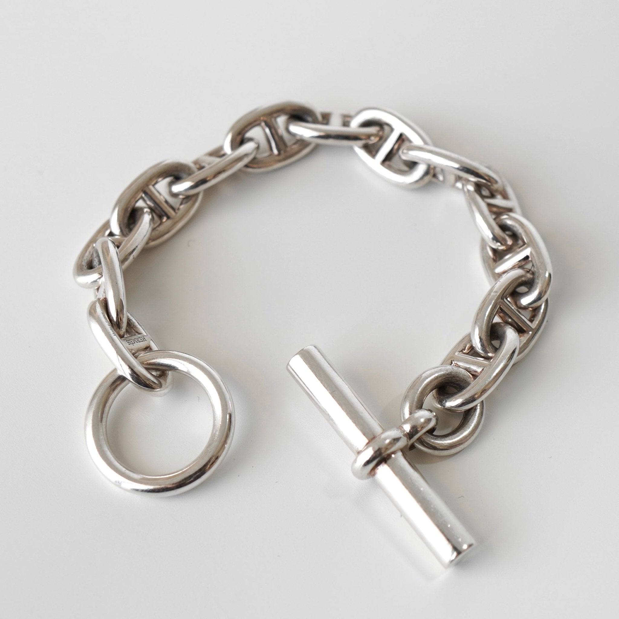 エルメス 現行モデル シェーヌダンクル ブレスレット MM 13コマ