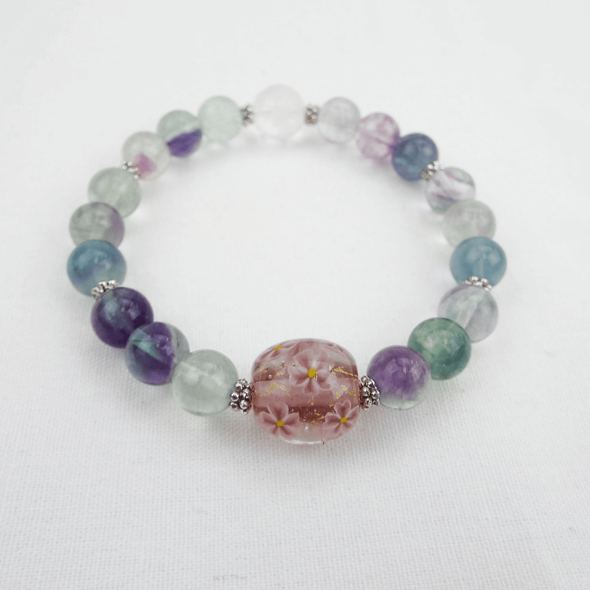 願魂】天然石ブレスレット-Sサイズ 金櫻 薄紫 – 雑貨店Noichi(ノイチ