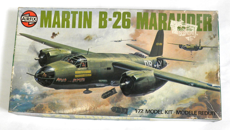 エアフィックス 1/72 B-26 マローダー の製作（その1）: DTP…って