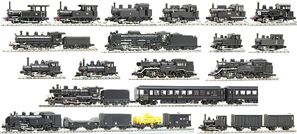 Nゲージ蒸気機関車－2022年のメモ