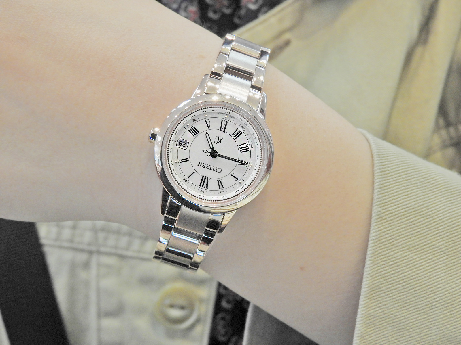 お客様レポートno.141】春らしいサクラピンクシチズンクロスシーEC1144