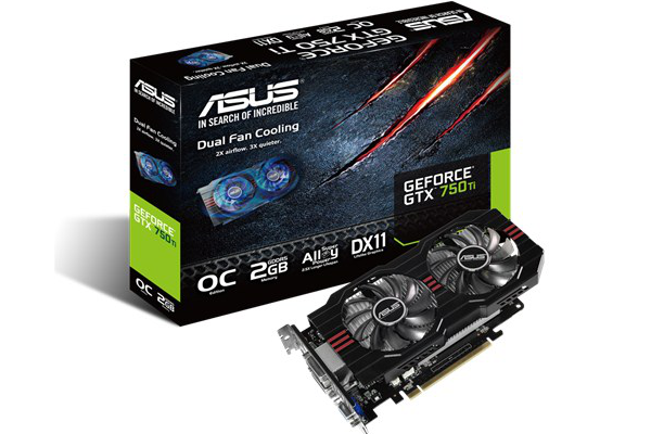 ASUS GTX750TI-OC-2GD5 / OVERCLOCK WORKS