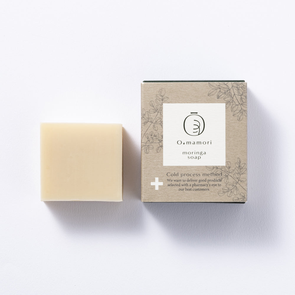 Omamori モリンガ ミラクルシードオイルソープW 60g 化粧石けん 洗顔