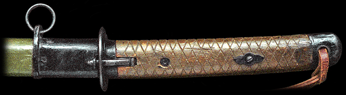 九五式軍刀・外装細部 Type 95 Mounting details