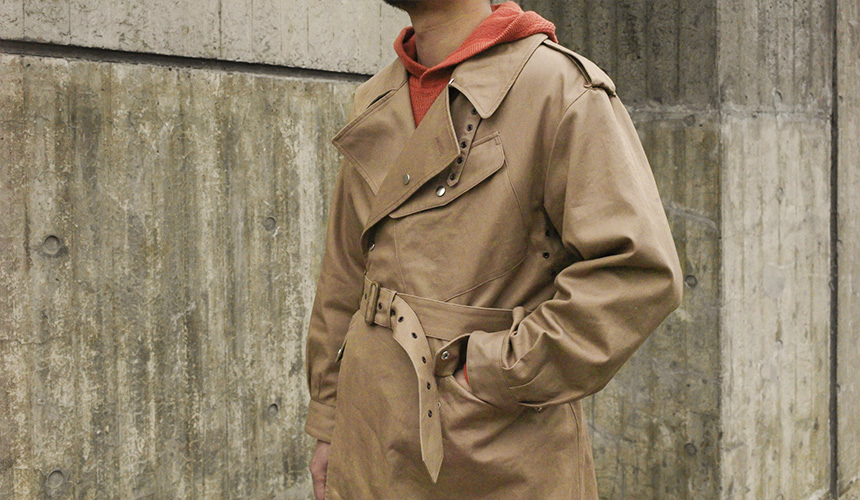 MOTOR CYCLE STORM COAT” | OLD JOE BRAND