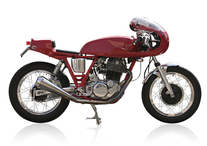 オレンジブルバード カフェレーサー SR400 SR500 販売 車検・カスタム