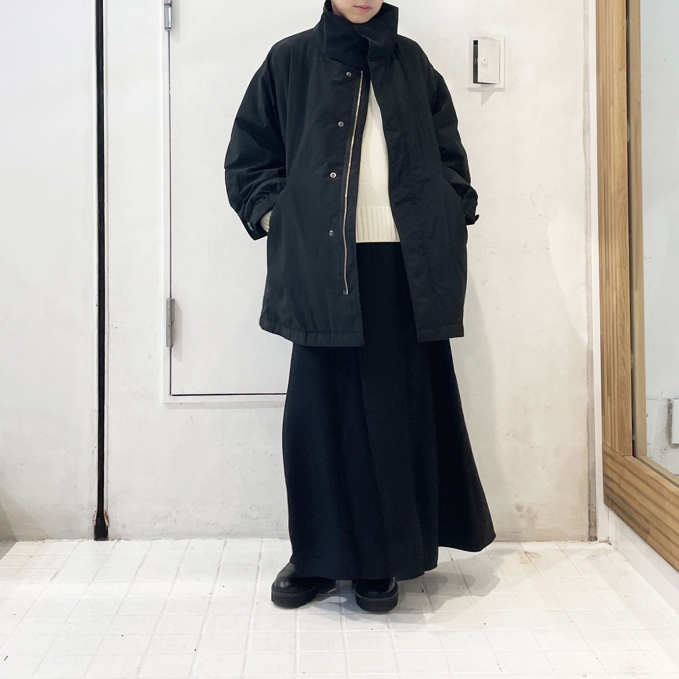 ATON】TECHNO COTTON PADDED SHORT MODS COAT – ONENESS ONLINE STORE