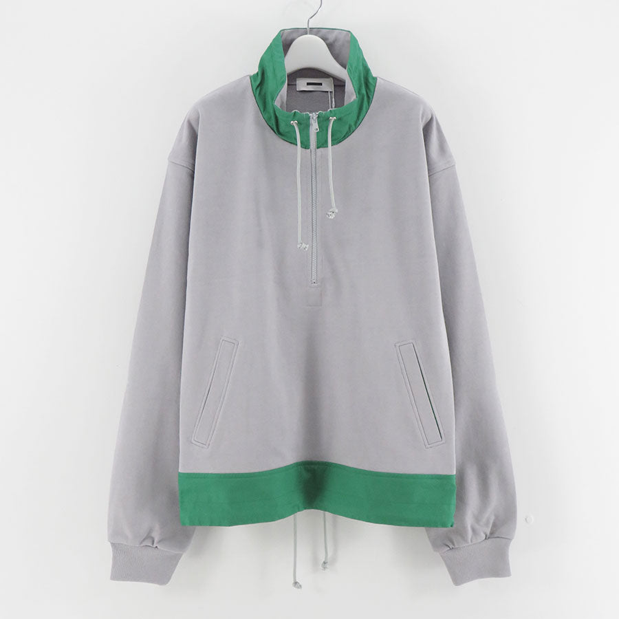 REVERBERATE/リバーバレイト】STAND COLLER HALF ZIPP SWEAT REV-25SS