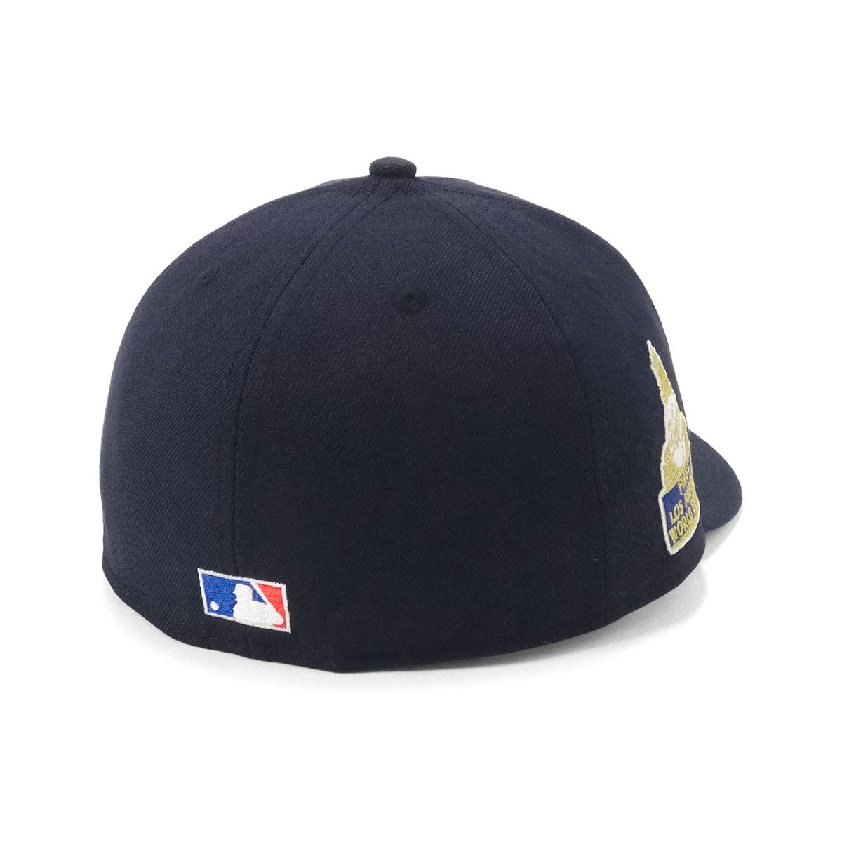 ニューエラ キャップ LP 59FIFTY SIDE PATCH UNDER VISOR LAネイビー