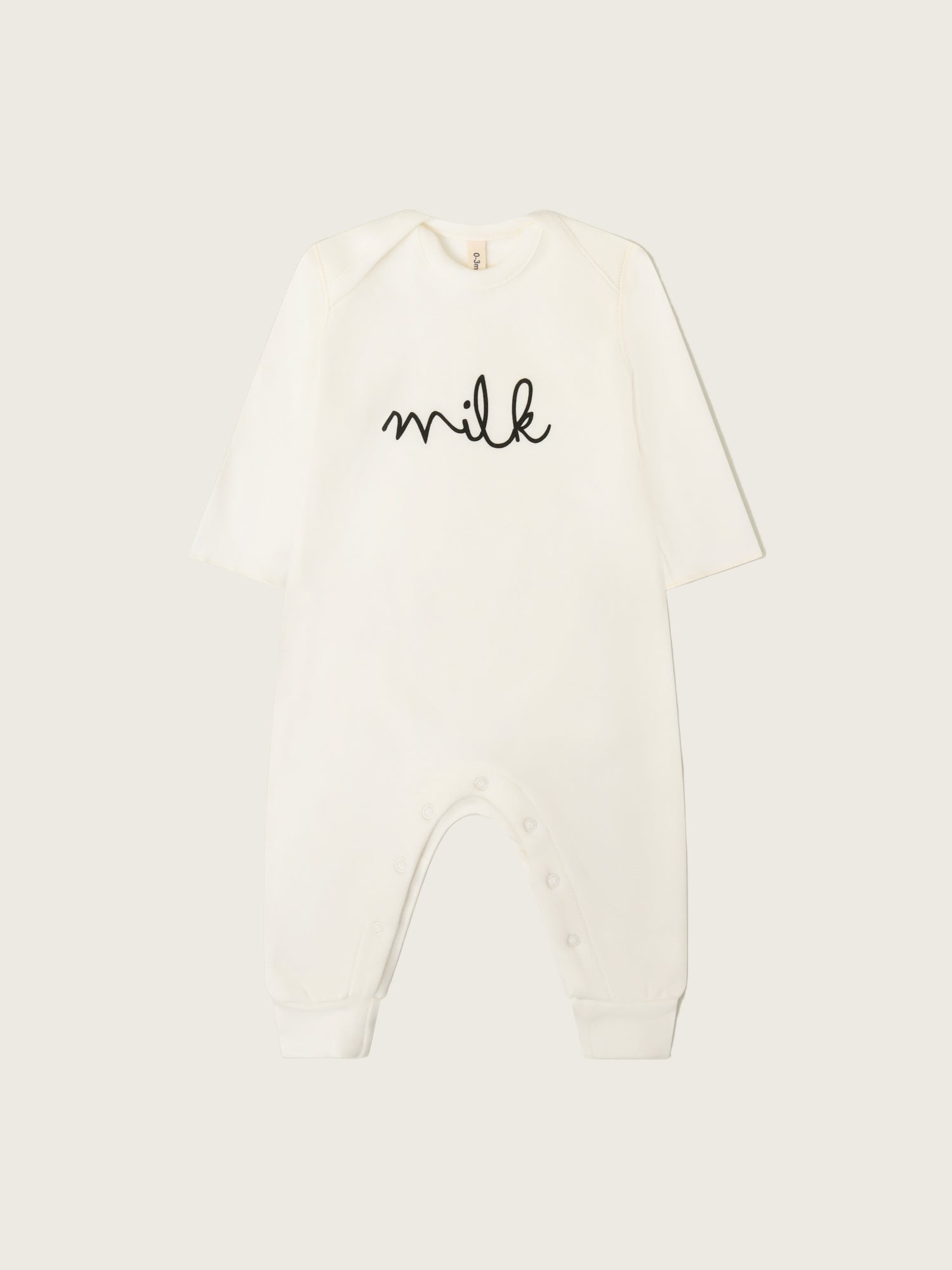 Natural MILK Organic Cotton Playsuit | Organic Zoo