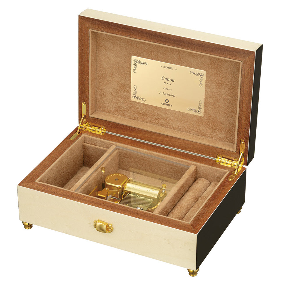 曲が選べる・誕生日に人気】【EX189I】30弁 ORPHEUS イタリア象嵌小物