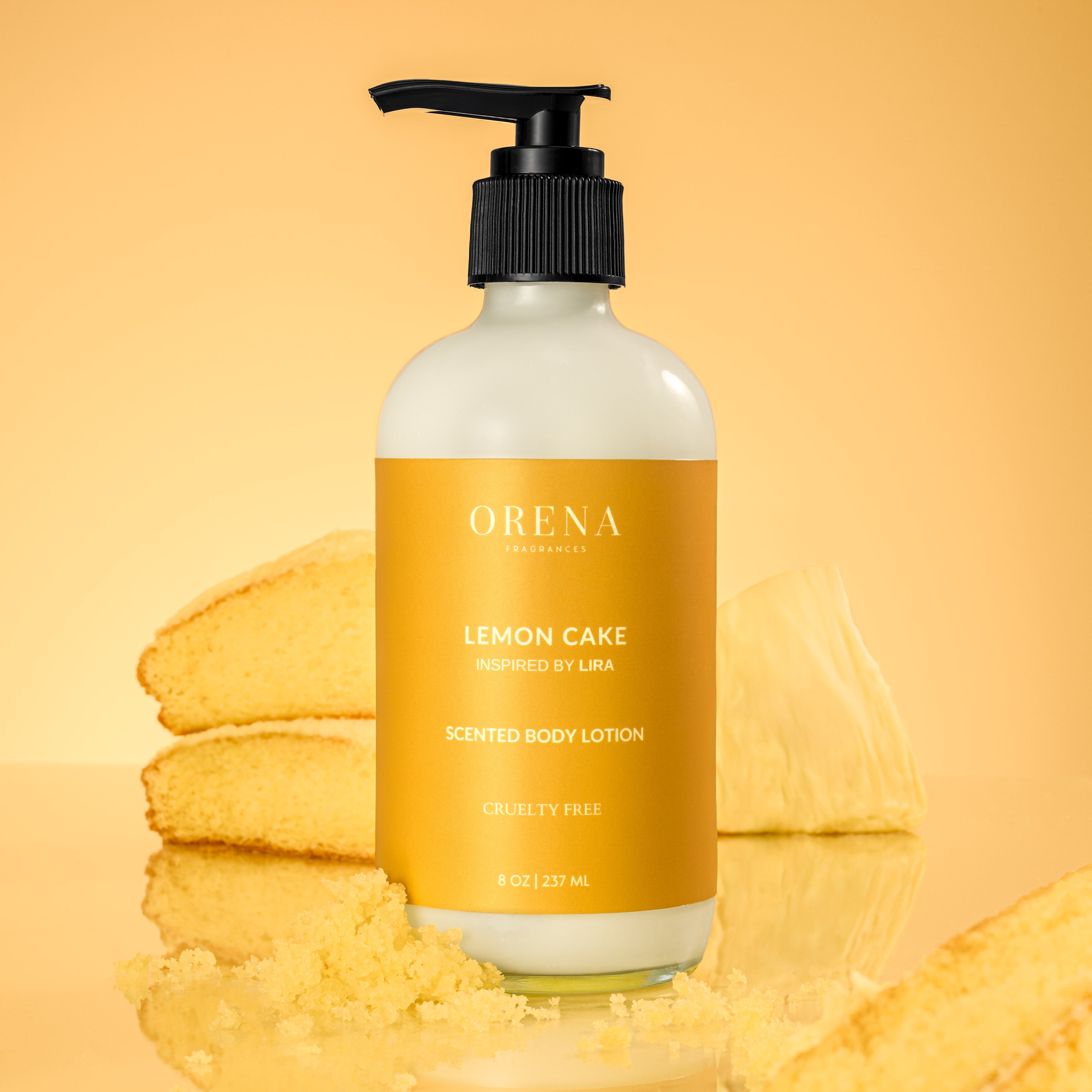 LEMON CAKE BODY LOTION – Orena Fragrances