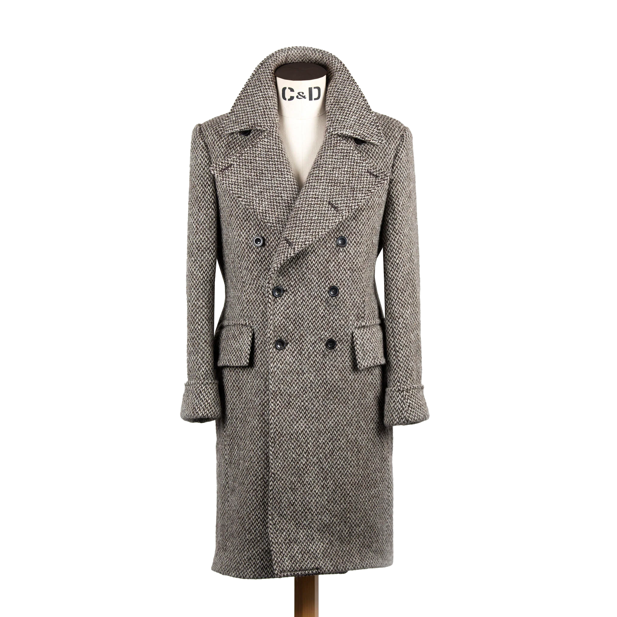 Greatcoat in Cream Barlycorn Wool – Cad & The Dandy New York