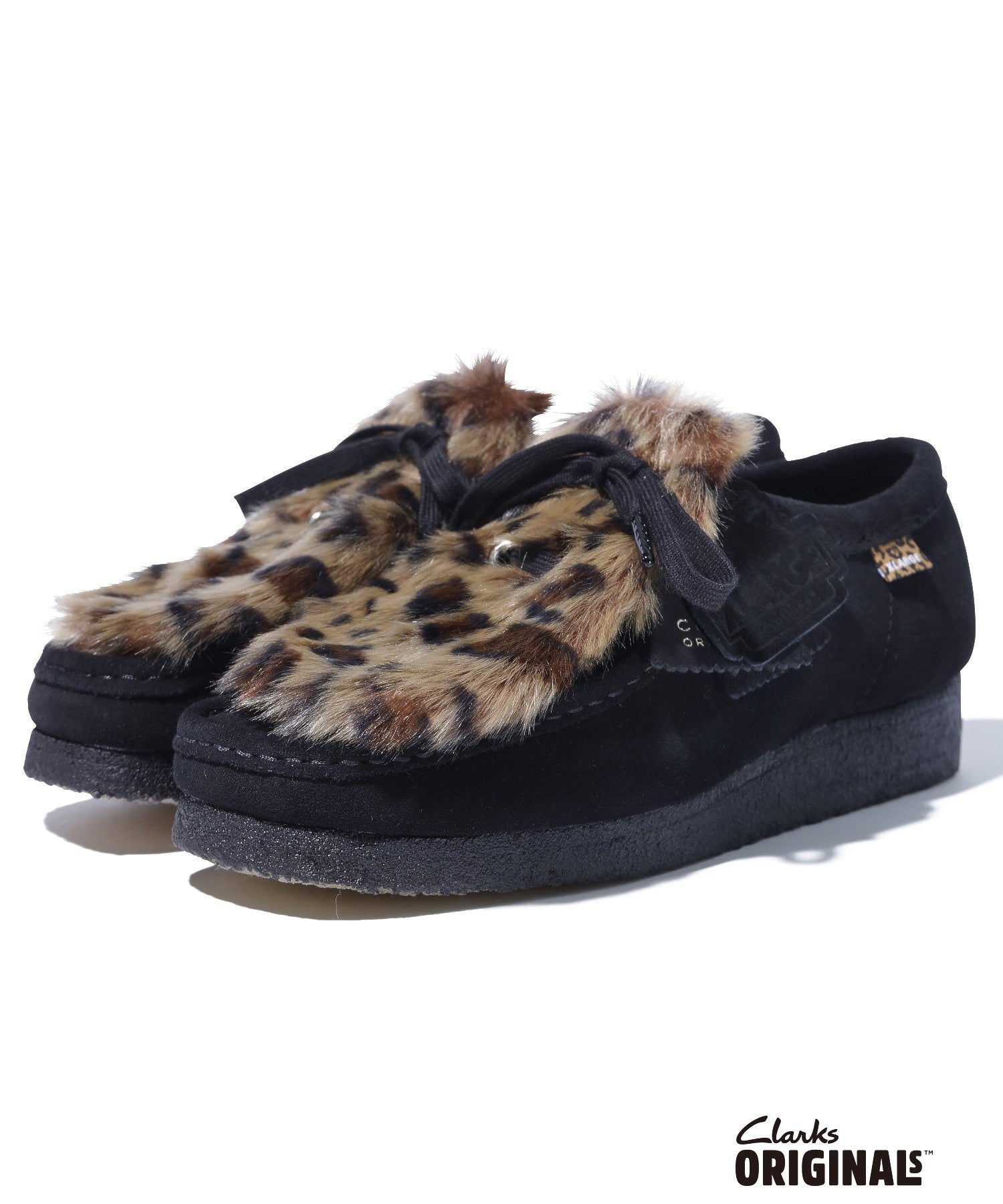 XLARGE CUSTOM MADE Clarks Originals WALLABEE LEOPARD – calif