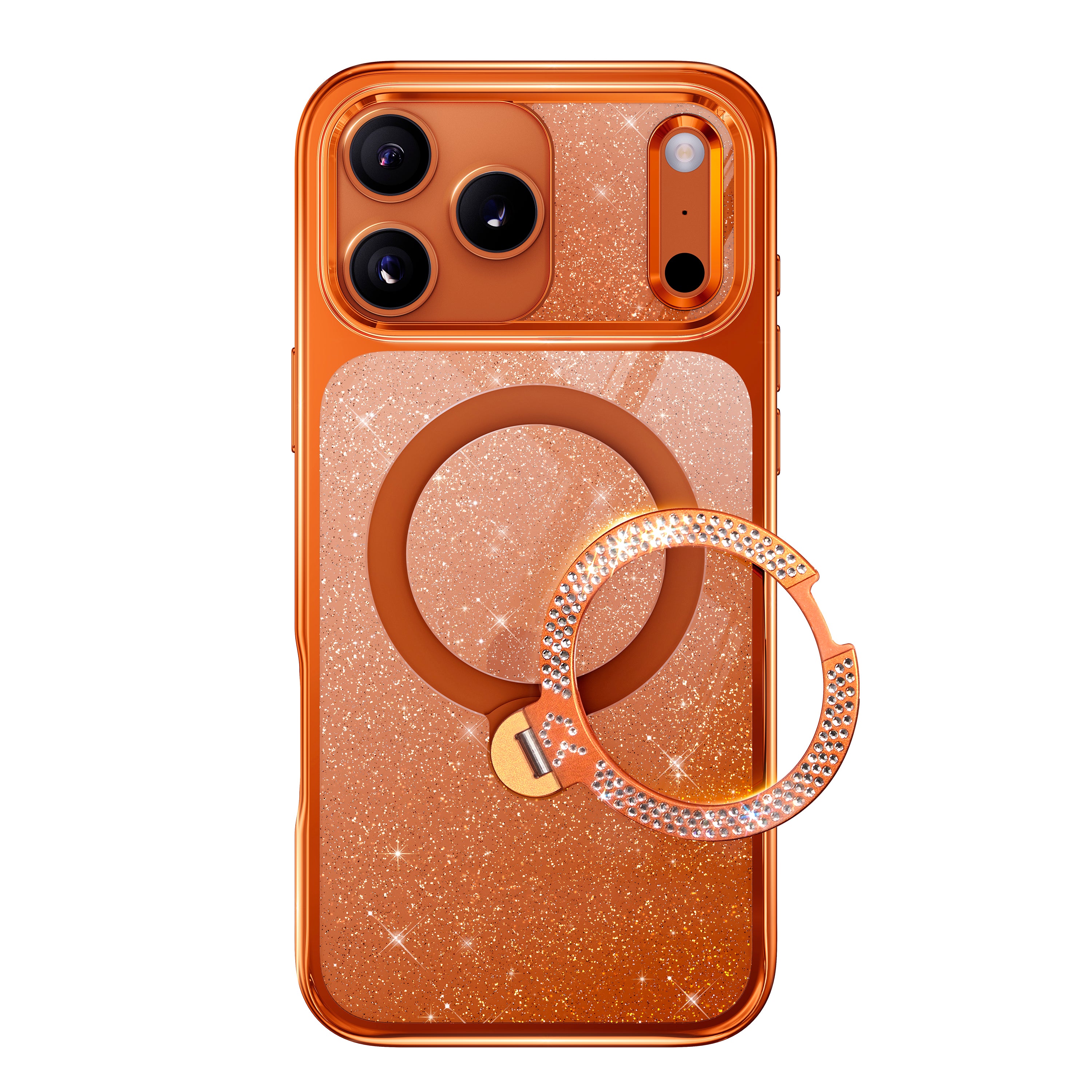 Swarovski Crystal Magic Stand Pro Case – Elegant Sparkle-CASEKOO