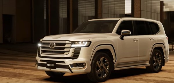 新型ランクルモデリスタ21インチアルミ・タイヤは9月発売新作トーヨー