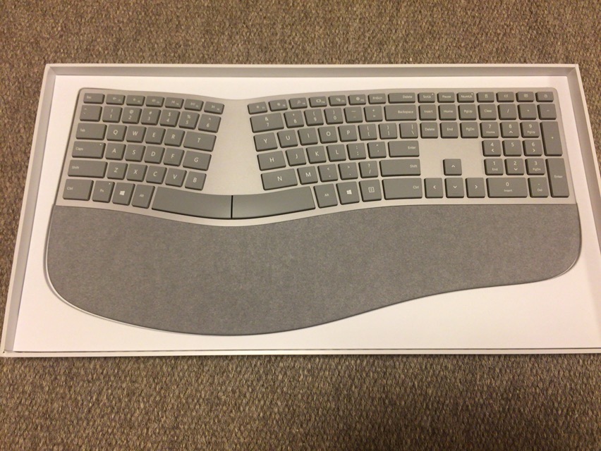 写真レビュー】Surface Ergonomic Keyboardを購入して使ってみた感想