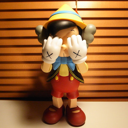 KAWS PINOCCHIO（ピノキオ） & JIMINY CRICKET - エスムスザイン es
