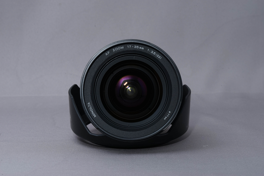 レンズについて[第10回] : MINOLTA AF ZOOM 17-35mm F3.5 G