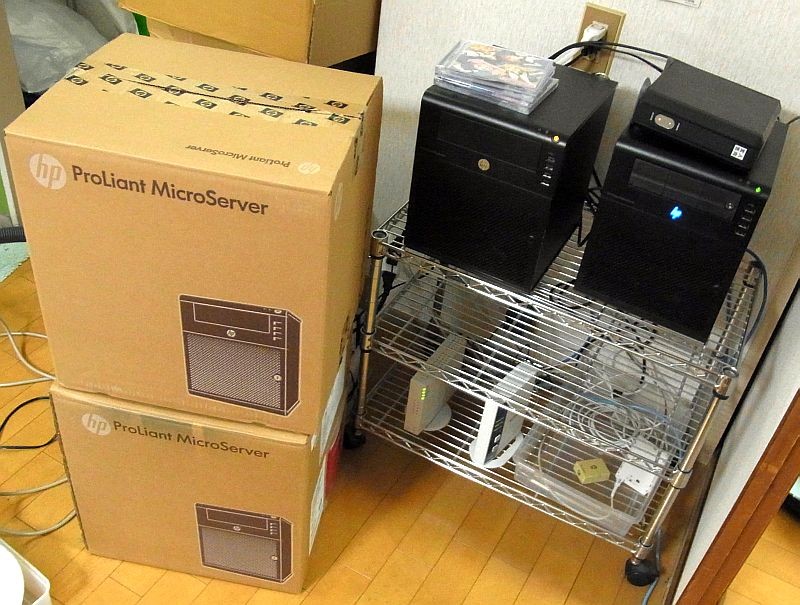 HP ProLiant MicroServer 買ってみました。 - You give me all I need.