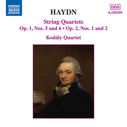 ハイドン：弦楽四重奏曲 Op. 1, No. 5, 6, Op. 2 No. 1, 2 （コダーイ