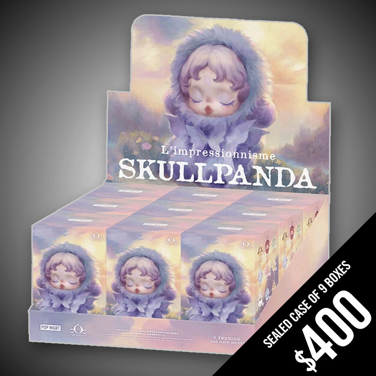 Pop Mart: SKULLPANDA L'impressionnisme Series Plush Doll (Sealed